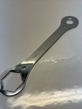 Harley-davidson 36x3/4 Factory Axle Flat Chrome Wrench 36mm X 3/4 Inch Oem
