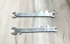 Harley-davidson 405262881764 1/2 Inch 3/8 9/16 7/16 10mm Usa Tool Kit Combo Wrench Set Of 2