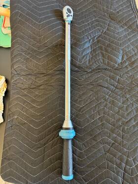 5123-3ct Hazet Torque Wrench 1/2 Inch 60-320nm