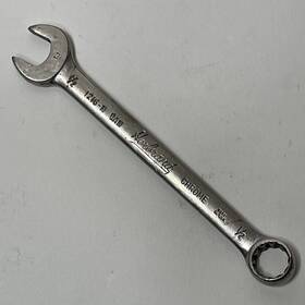 1216-n Herbrand 1/2 Inch Wrench Van Combination Sae Vintage Usa Signature Chrome