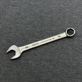 1220-sh Herbrand Vintage Chrome 5/8 Inch Combination Wrench 6 Point Usa