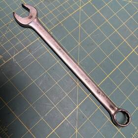 Herbrand 1224-l Usa 3/4 Inch Combination Box End Wrench