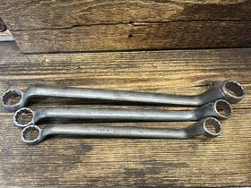3733-c Herbrand 3 Offset Wrench Set 1 Inch X 15/16 3731b 7/8x13/16 3729a 25/32x3/4