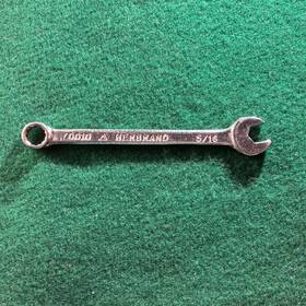 70010 Herbrand 5/16in Sae Combination Wrench 12 Point Usa 4 1/2 In Long Vintage