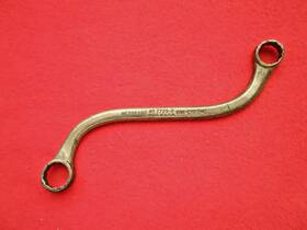 7725b Herbrand No. Van Chrome Obstructor Box Wrench 1/2 Inch X 9/16 Made In Usa