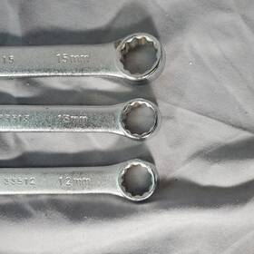 33515 Husky 33512 Lot Of 3 Combination Gear Drive Wrench 12mm 13mm 15mm 33513