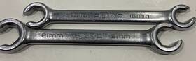 39519 Husky 39515 Usa Tools 15-21 Mm Metric Double Flare Nut Line Wrenches Hose Offset