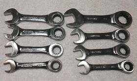 8mmhsae Husky 8pc Ratcheting Stuby Sae-metric Gear Wrench Set