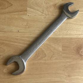 H-1033-c Husky H1033c 15/16 Inch X 1 Double Open End Wrench Vtg Usa