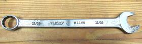 H1165 Husky 11/16 Inch Sae Open/box End Combination Spline Wrench 12 Pt