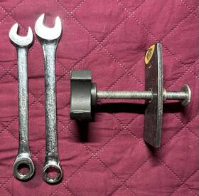 Husky Hcw14mm-05 Brake Piston Tool 14mm Combination Wrench 12mm Ratcheting Wrench