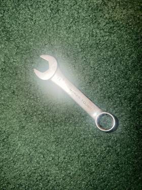 Hts15 Hypertough Hyper Tough 15mm Stubby Wrench Chrome Vanadium Steel