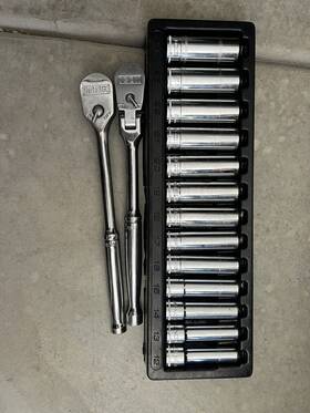 56340 Icon Professional Ratchet Low Profile 90 Tooth 1/2ftft Drive
