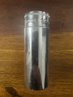 S2dm19 Icon 19mm Deep Socket 3/8 Inch Drive Metric 6 Point Polished