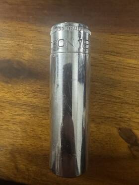 S3dm18 Icon 18mm Deep Socket 1/2 Inch Drive Metric 6 Point Polished