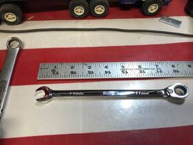 Wram11 Icon Tools Wrench Ratcheting 11mm Long Non Slip