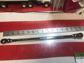 Wrdbfm1315 Icon Tools Wrench Ratcheting 13mm And 15mm Double Flex New