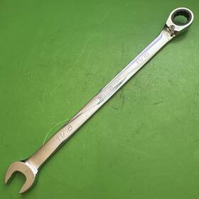 Wras69 Icon Tools Long Pattern Anti Slip Reversible Ratcheting Wrench Sae 11/16 Inch