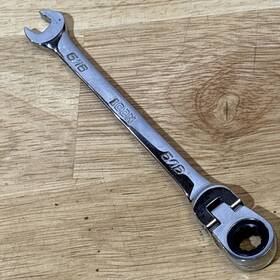 Wrfs31 Icon 5/16 Inch Ratchet Flex Head Combination Wrench 12 Point Read