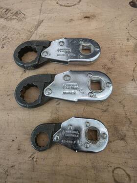 No.499-f Imperial Eastman No 499f 3 Pc Wrench Set 15/16 13/16 1/2 Inch Made In Usa