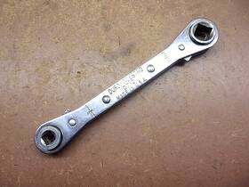 0712 Indestro Duro No. 3/16 Inch 1/4 5/16 And 3/8 Ratcheting Box Wrench Usa
