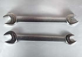 1029c Indestro Super Open-end Wrench Lot 13/16 X 11/16 And 1729 3/4 5/8