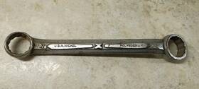 Indestro 97325 Nickel Molybdenum Usa Vintage 5/8 Inch -11/16 12pt Short Offset Box End Wrench