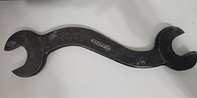 G3866 Internationsl Havester Ih International Harvester S Wrench Antique Vintage Curved Tractor
