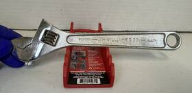 Apl8 J.h. Williams Vintage 8 Inch Adjustable Wrench Superjustable Usa Nice