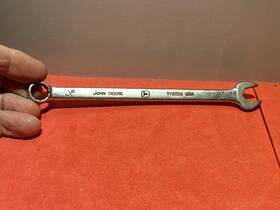Ty3224 John Deere Usa 7/16 Inch Combination Wrench 7 Long / Preowned