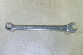 Ty3226 John Deere Vintage 9/16 Inch 12pt Combination Wrench Usa Running Logo