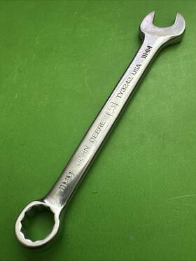 Ty3242 John Deere Usa Running Deer Logo 11mm Metric 12 Point Combination Wrench