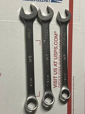 63935 K-d 15mm 14mm 13mm 6pt Combination Wrenches Usa