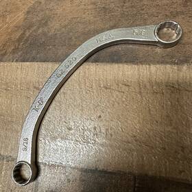 62520 K-d Tools Kd Usa Obstruction Wrench 5/8 X 9/16 Inch 12pt Half Moon Box End