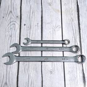 63515 Kd 63524 63521 K-d Combination End Wrench Made In Usa Lot 24mm 21mm 15mm