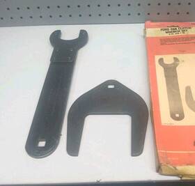 3296-10 Kd Tools Ford Fan Clutch Wrench Set 6.9l And 7.3l 3296 Made In Usa