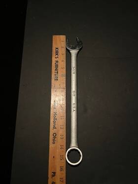 63136 Kd Tools Big 1-1/8 Inch Combination Wrench 12 Point #63136 Made In Usa