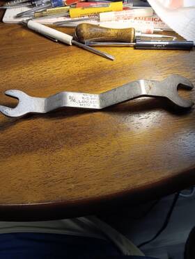 A133 Kd Tools K D Specialty Wrench 9/16 3/4 Alot Of Bendsusa