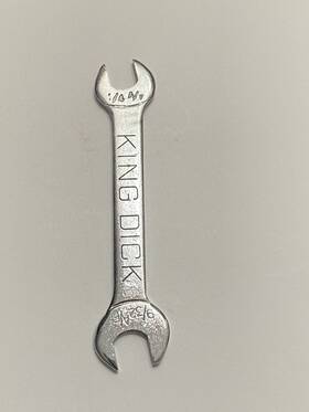 King Dick 1/4a/f Open Ended Spanner Wrench 9/32a/f And