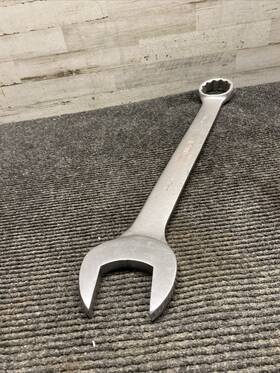 31033 Klutch 2-3/8 Inch Full Polish Combination Wrench Sae