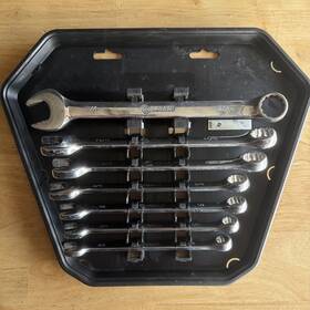 0338604 Kobalt 85552 Tools Sae Combination Wrench Set 12 Point 3/8 Inch To 3/4 7pc