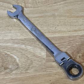 338387 Kobalt 85708 14mm Flex Head Ratcheting Combination Wrench 12 Point
