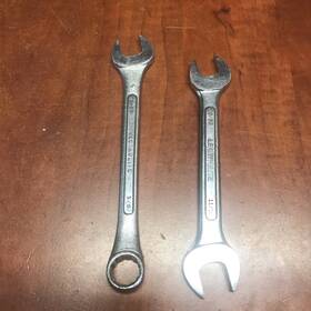 Lectrolite C-20 0-1922 Vintage 2x 5/8 Inch Combination Wrench 19/32 -11/16 Usa