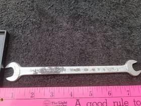 8001 Lectrolite Corporation Vintage Inch Tru-fit 1/2 X 9/16 Tappet Wrench No. Ca. 1950 S
