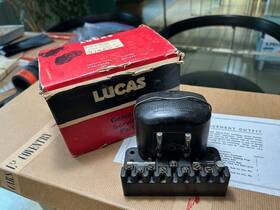 37065-j Lucas Jaguar Xk120 Control Box / 37065 J Type Rf 95 3 1 -original
