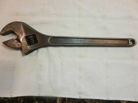 Aj18a Mac Tools 452b 18 Inch Adjustable Wrench Black Oxide Usa