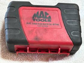 6429dsa Mac Tools 29 Piece Cobalt Grade Ah Flute Drill Bit Set Missing 1/2 Inch