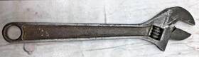 Aj10a Mac Tools Vintage 10 Inch Adjustable Wrench U.s.a