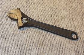 Finish-ajb-4c-4in-us Mac Tools Ajb-4c-4in Vintage 4 Inch Adjustable Wrench With Industrial Made