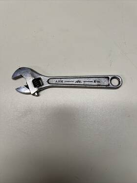 Ajc6 Mac Tools Usa 6 Inch Adjustable Wrench Good Working Condition #8b5